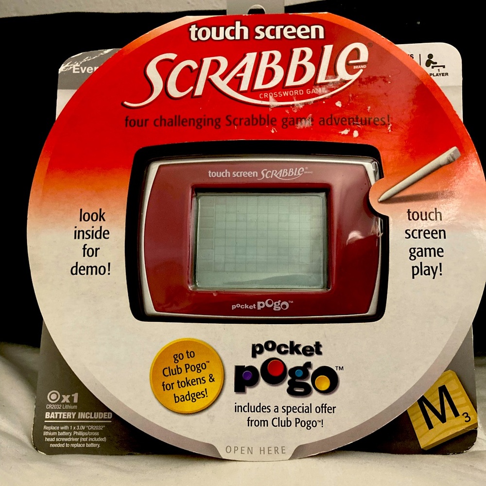 Handheld Scrabble digital game